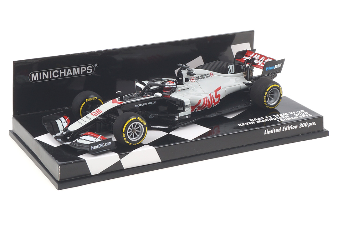 Haas F1 Team VF-20 Launch Spec 2020 Kevin Magnussen Minichamps 1:43 417200020