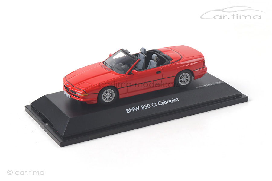 BMW 850 Ci Cabriolet rot Schuco 1:43 450902400