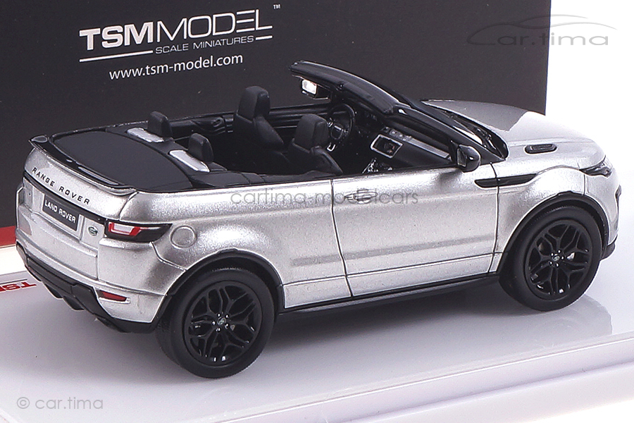 Range Rover Evoque Convertible Indus silver TSM 1:43 TSM430156