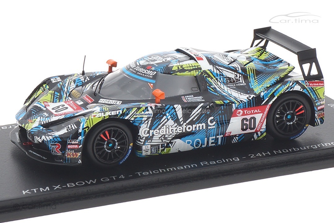 KTM X-Bow GT4 24h Nürburgring 2021 Brodmerkel/Kraihamer/Teichmann Spark 1:43 SG779