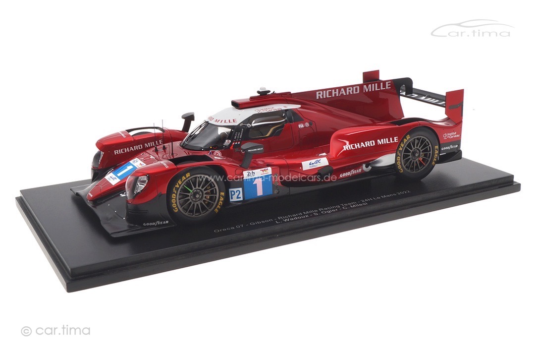 Oreca 07 24h Le Mans 2022 Wadoux/Ogier/Milesi Spark 1:18 18S804