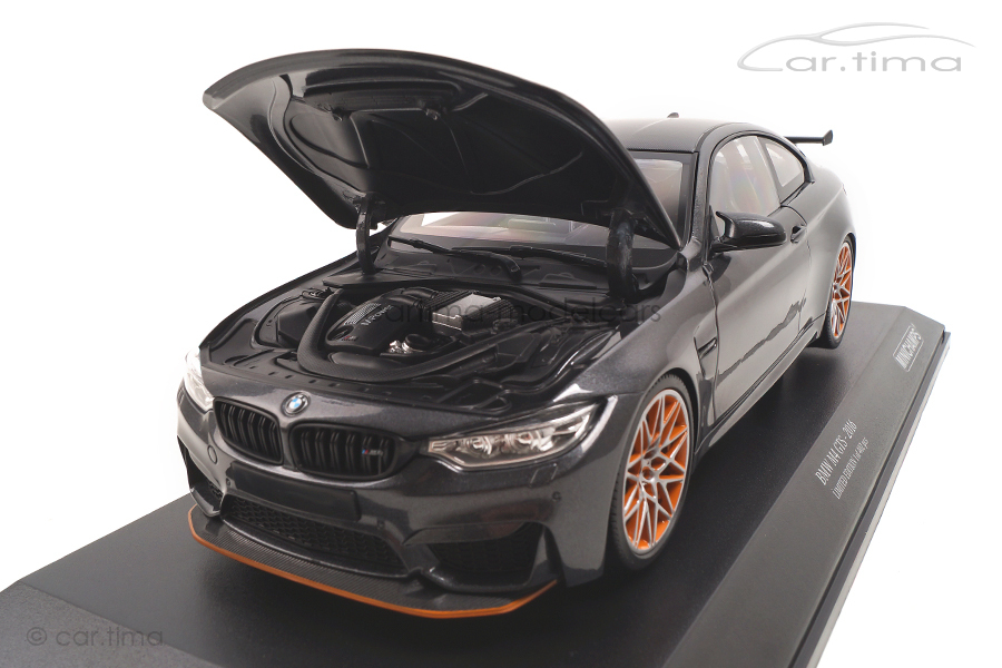 BMW M4 GTS grau met. Minichamps 1:18 110025222