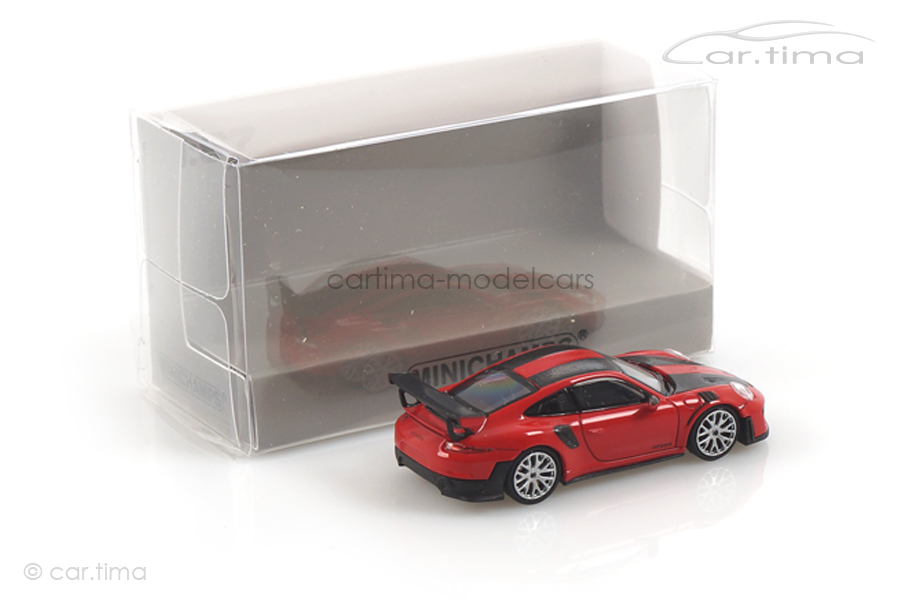 Porsche 911 (991 II) GT2 RS Weissach Paket Indischrot Minichamps 1:87 870068126