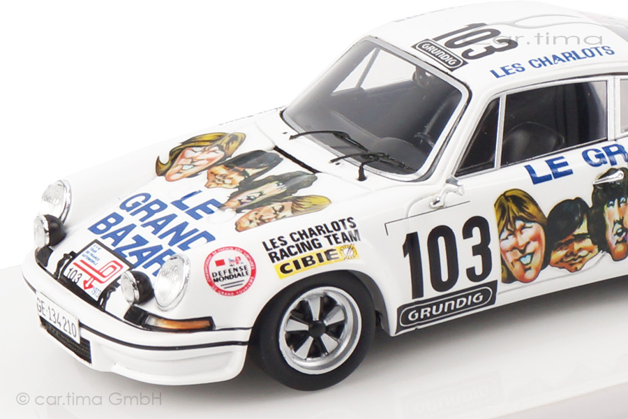 Porsche 911 Carrera RS 2.7 Tour de France 1973 TSM 1:43 TSM124358