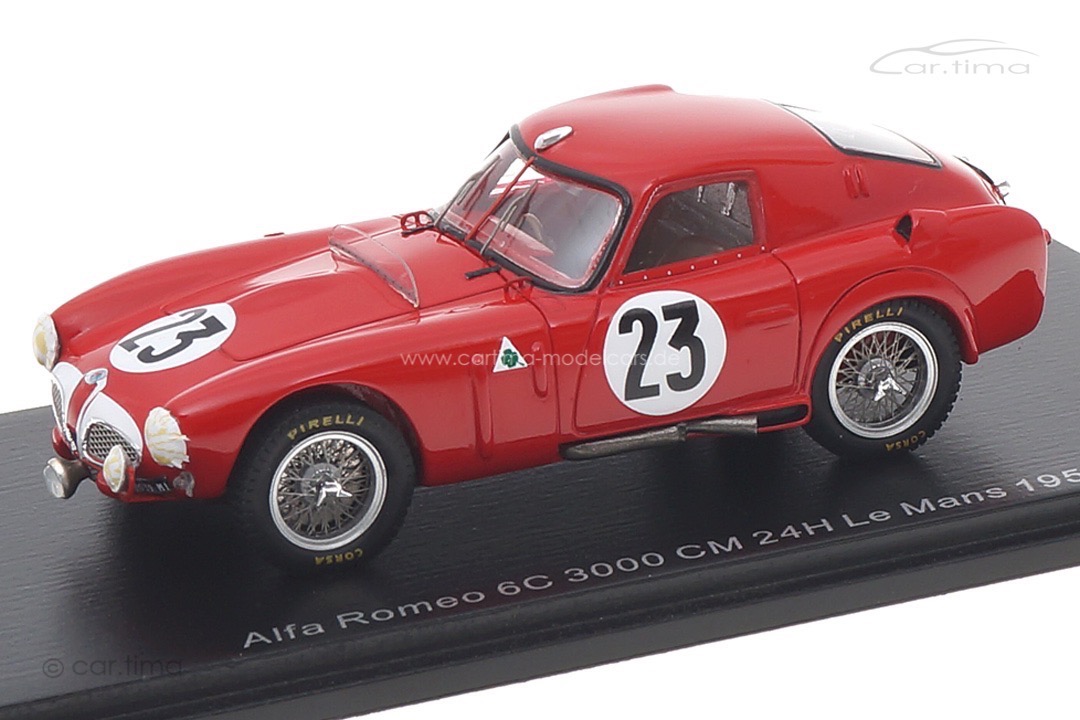 Alfa Romeo 6C 3000 CM 24h Le Mans 1953 Spark 1:43 S4704