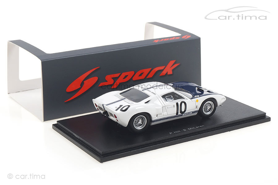 Ford GT40 24h Le Mans 1964 Hill/McLaren Spark 1:43 S4078