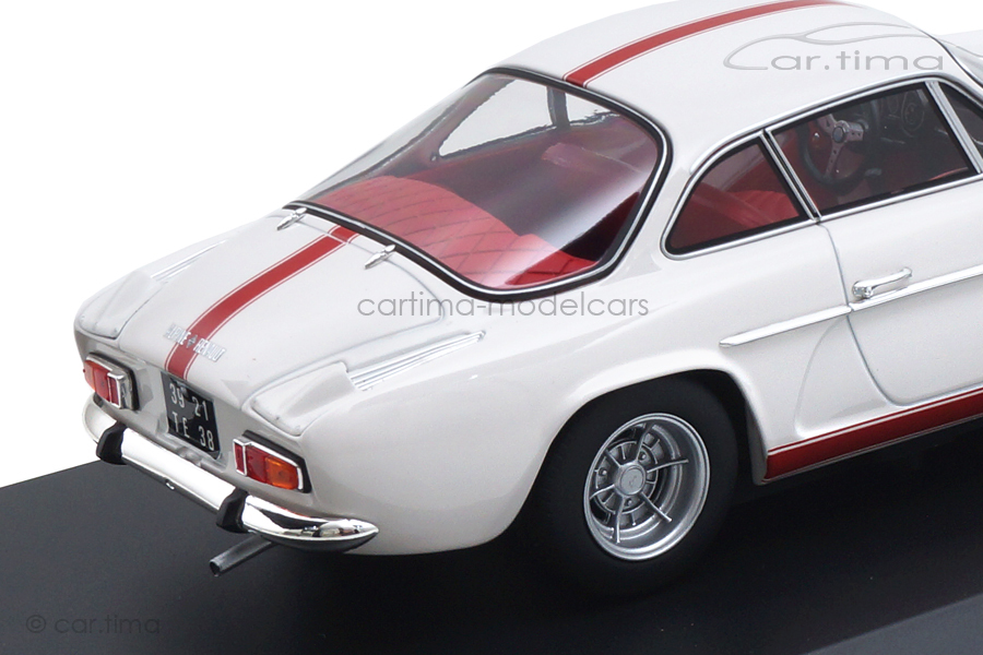 Renault Alpine A110 1600S 1971 weiß/rot Norev 1:18 185303