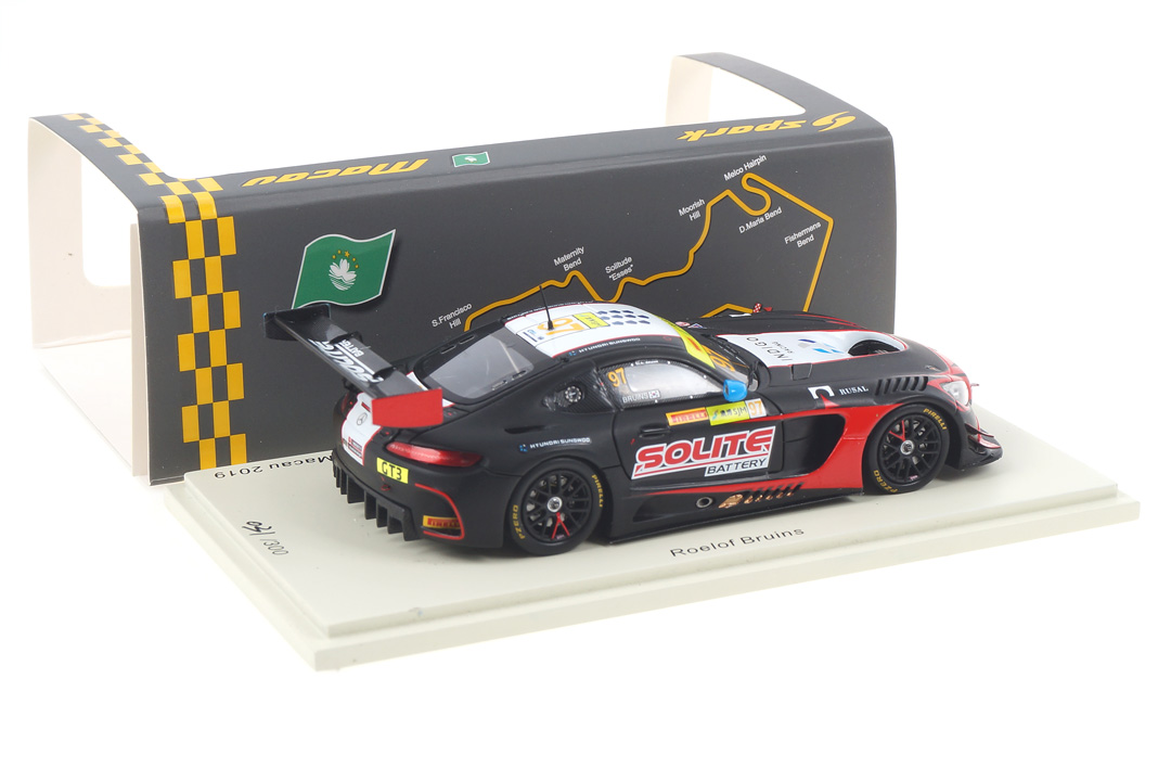 Mercedes-AMG GT3 Macau 2019 Roelof Bruins Spark 1:43 SA219