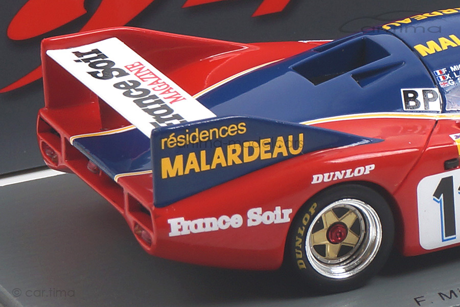 Rondeau M382 24h Le Mans 1982 Lapeyre/Migault/Spice Spark 1:43 S2274