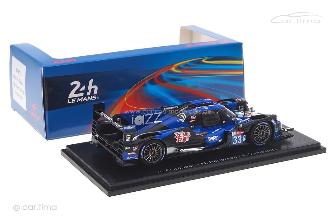 Oreca 07-Gibson 24h Le Mans 2020 Fjordbach/Patterson/Yamashita Spark 1:43 S7973