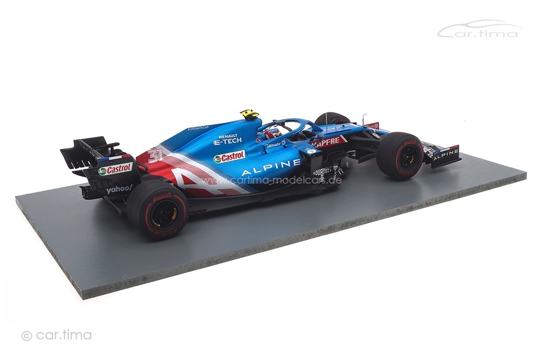 Alpine A521 GP Bahrain 2021 Esteban Ocon Spark 1:18 18S581