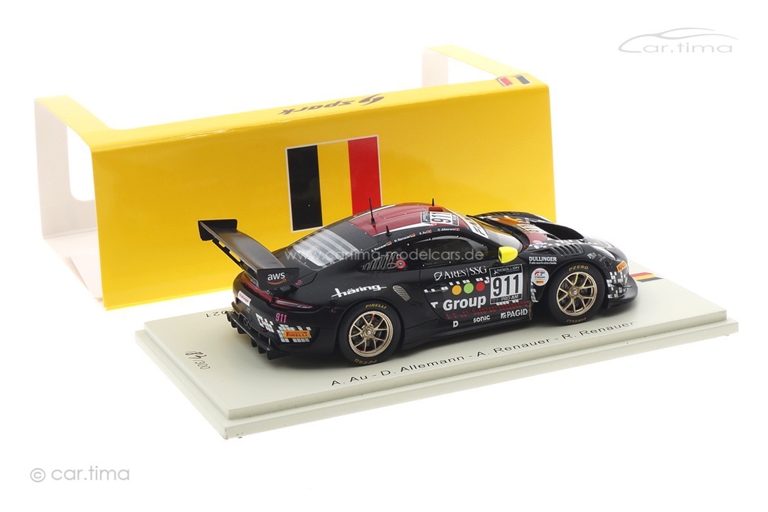 Porsche 911 GT3 R 24h Spa 2021 Au/Allemann/Renauer/Renauer Spark 1:43 SB451