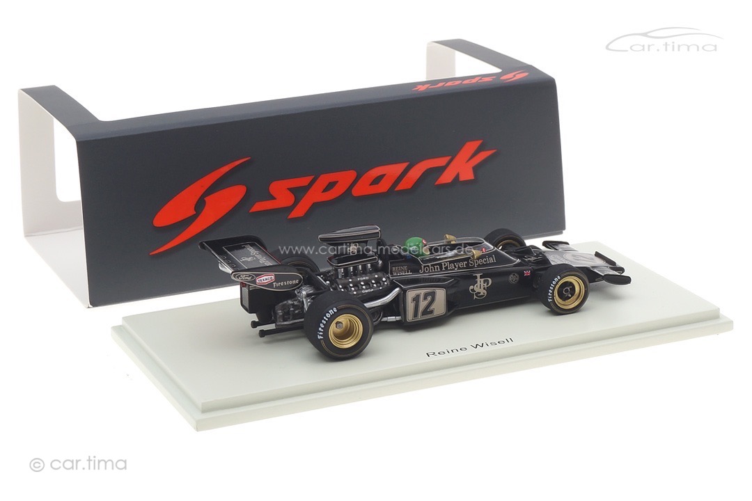 Lotus 72D GP USA 1972 Reine Wisell Spark 1:43 S7295