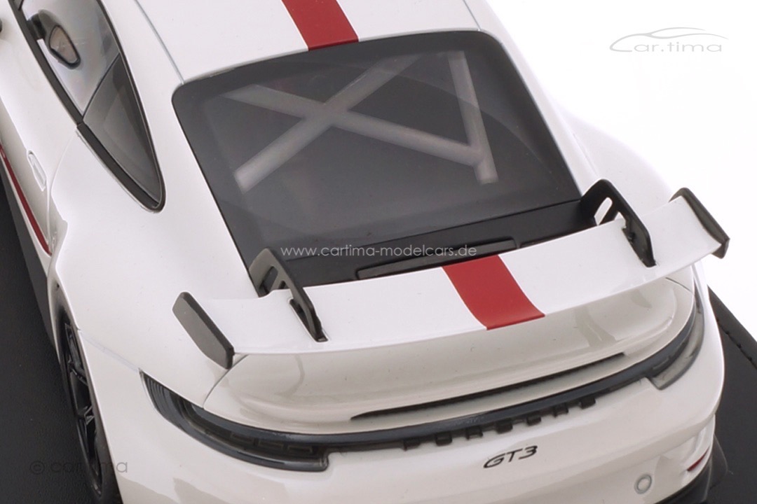 Porsche 911 (992) GT3 Clubsport Weiß/Rad schwarz 1:18 car.tima CUSTOMIZED CAC01823007