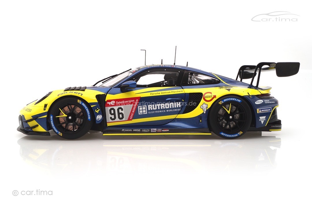 Porsche 911 (992) GT3 R 24h Nürburgring 2023 Andlauer/Cairoli/Olsen Minichamps 1:18 113236996