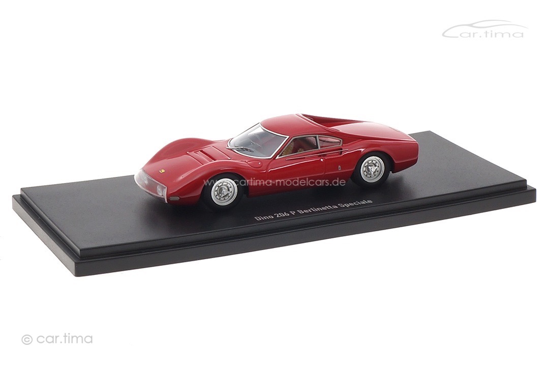 Ferrari Dino 206 P Berlinetta Speciale 1965 rot Autocult 1:43 ATC90266