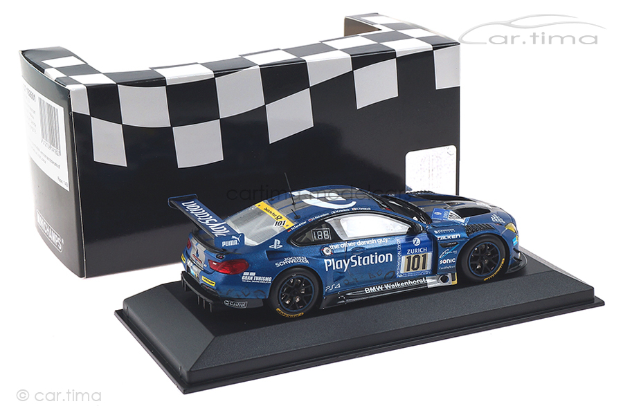 BMW M6 GT3 24h Nürburgring 2016 Henkola/Yamauchi/Sandritter Minichamps 1:43 437162601