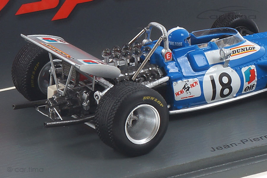 Matra MS80 GP Canada 1969 Jean-Pierre Beltoise Spark 1:43 S7194