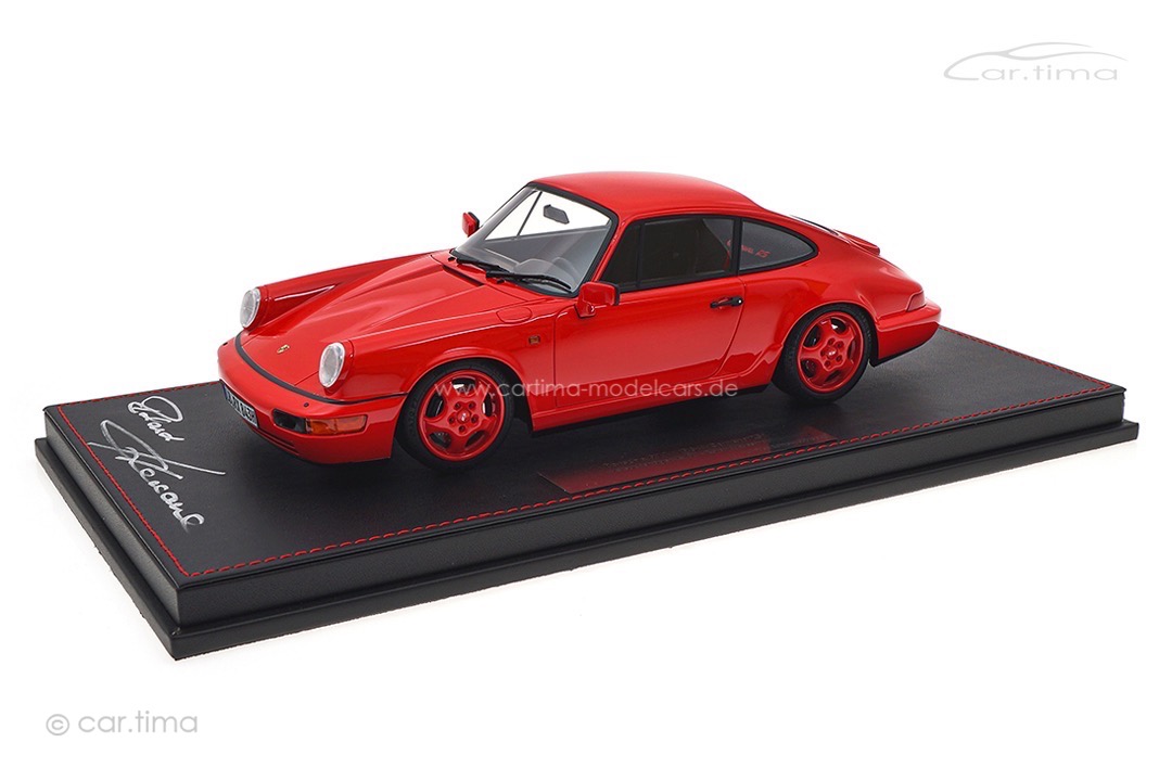 Porsche 911 (964) Carrera RS Prototyp "K47" Originalsignatur Roland Kussmaul car.tima 1:18