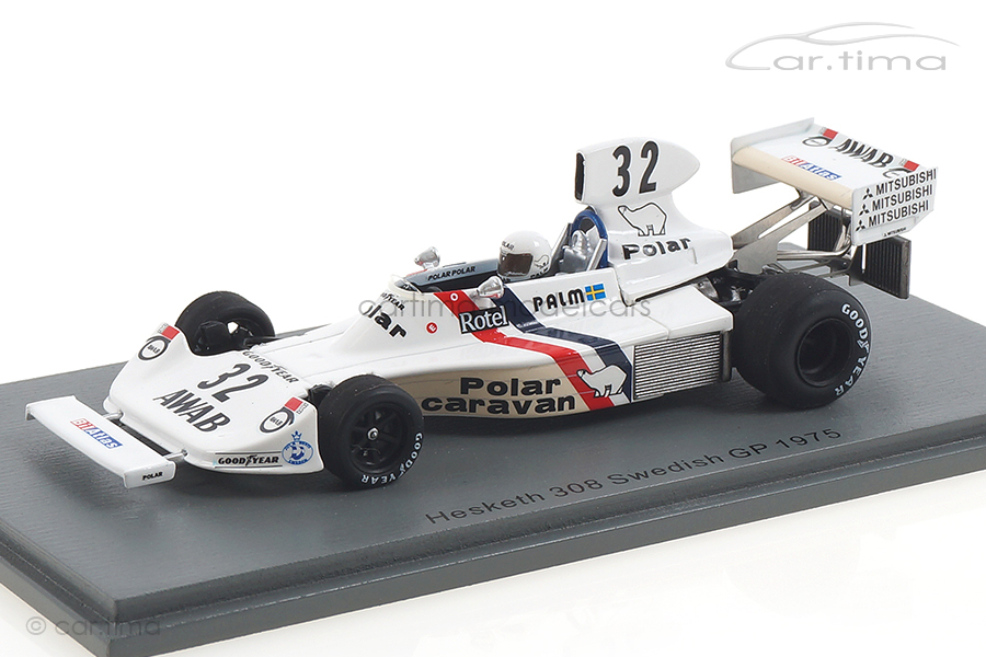 Hesketh 308 GP Schweden 1975 Torsten Palm Spark 1:43 S2467