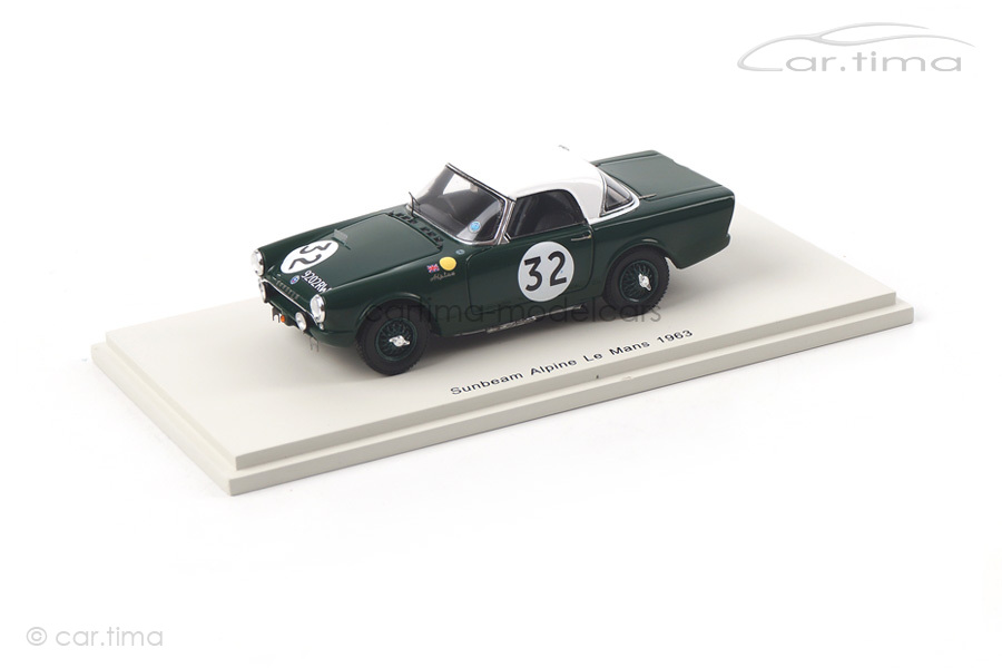 Sunbeam Alpine 24h Le Mans 1963 Ballisat/Lewis Spark 1:43 S4764