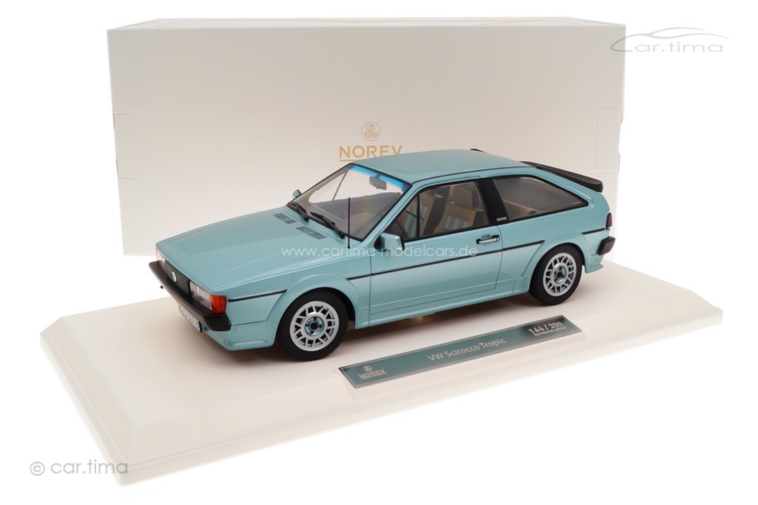 VW Scirocco 1986 Madisontürkismet. Norev 1:18 188633