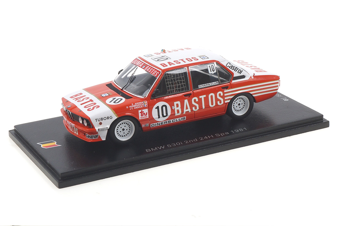 BMW 530i 24h Spa 1981 Andruet/Joosen/Vermeersch Spark 1:43 SB334