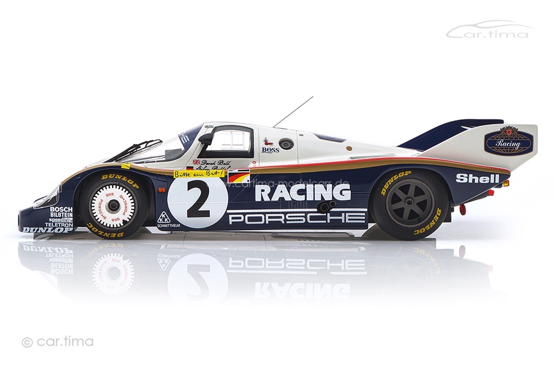 Porsche 956 K Nürburgring Rekordrunde Norschleife 1983 Bellof/Bell Werk83 1:12 W12001001