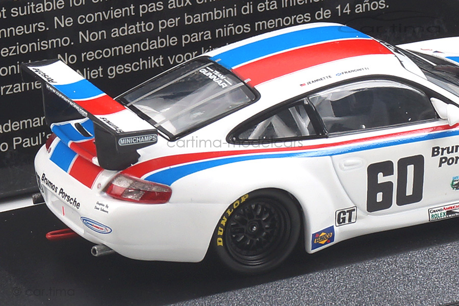 Porsche 911 GT3 RS Barber Park 250 2004 Brumos Minichamps 1:43 400046960