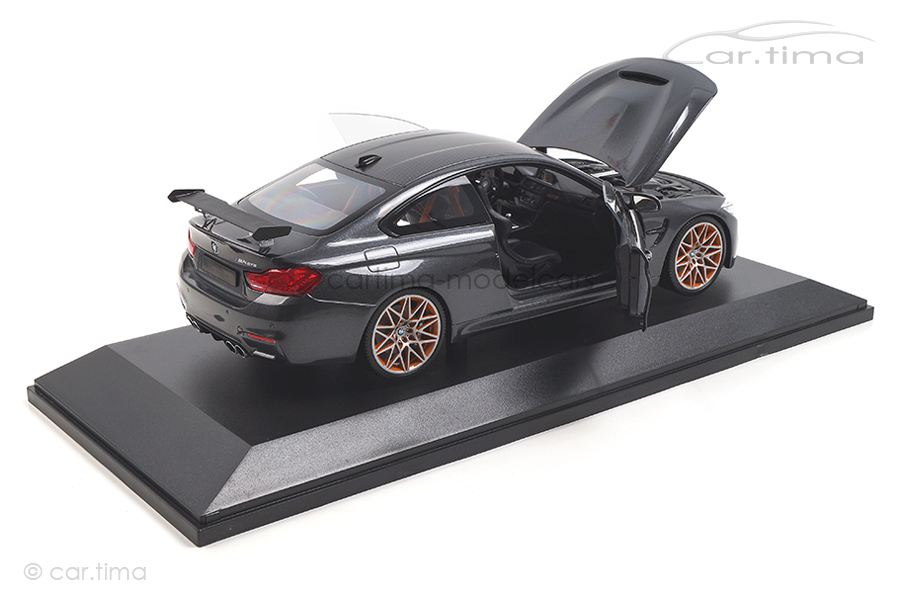 BMW M4 GTS grau met. Minichamps 1:18 110025222