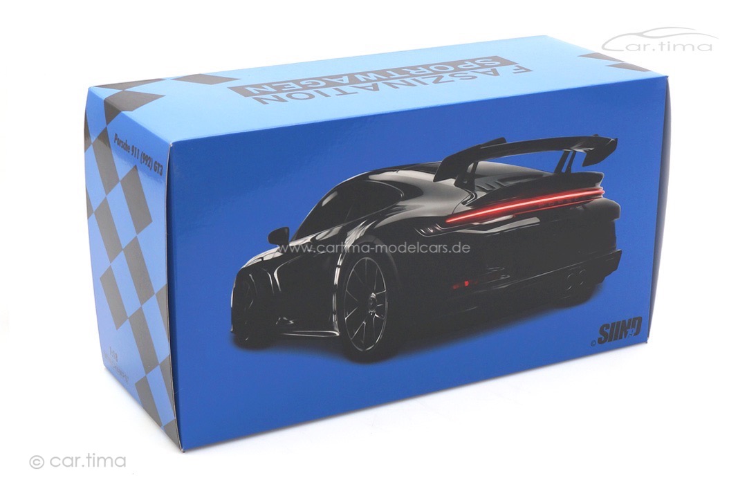 Porsche 911 (992) GT3 Sharkblue/Rad Neodyme Minichamps 1:18 143069016