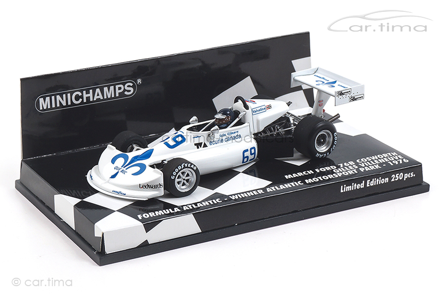 March Ford 76B Cosworth Atlantic Motorsport Park 1976 Villeneuve Minichamps 1:43 417762169