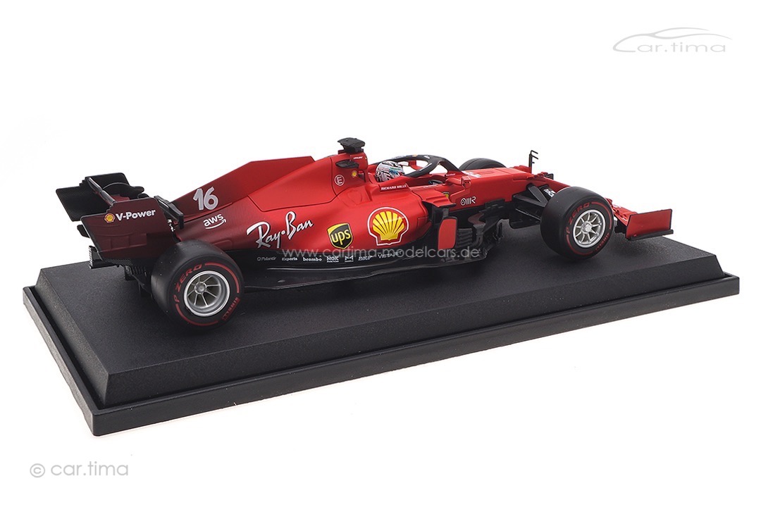 Ferrari SF21 GP 2021 Mission Winnow Charles Leclerc Bburago 1:18 18-16809L