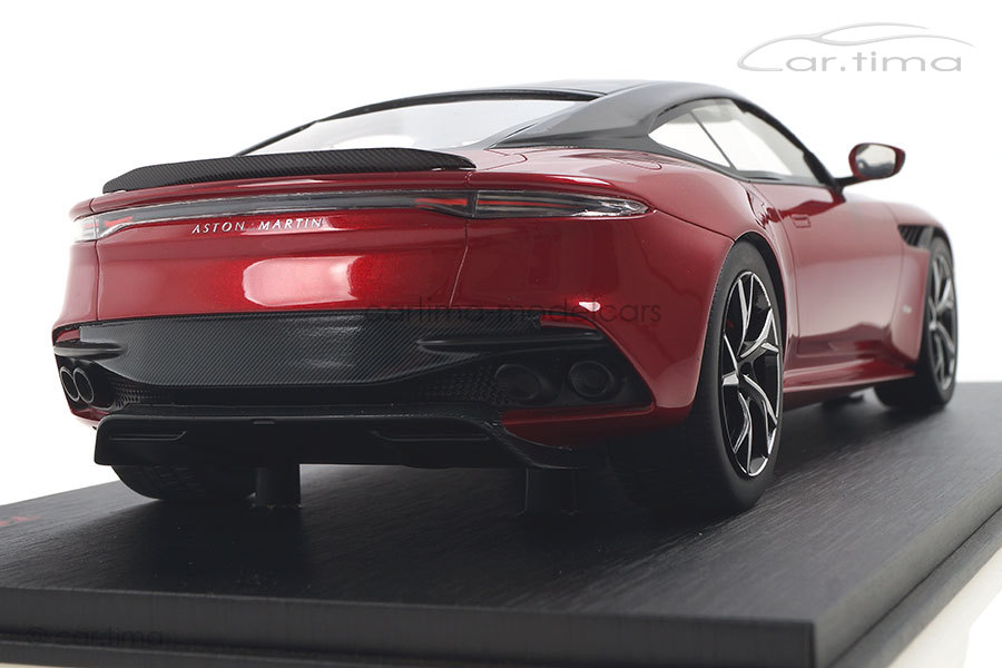 Aston Martin DBS Superleggera Hyper red TopSpeed 1:18 TS0266