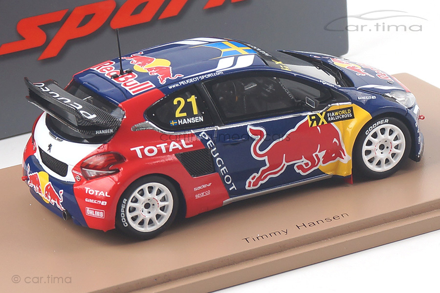 Peugeot 208 Winner World RX Kanada 2016 Timmy Hansen Spark 1:43 S5194