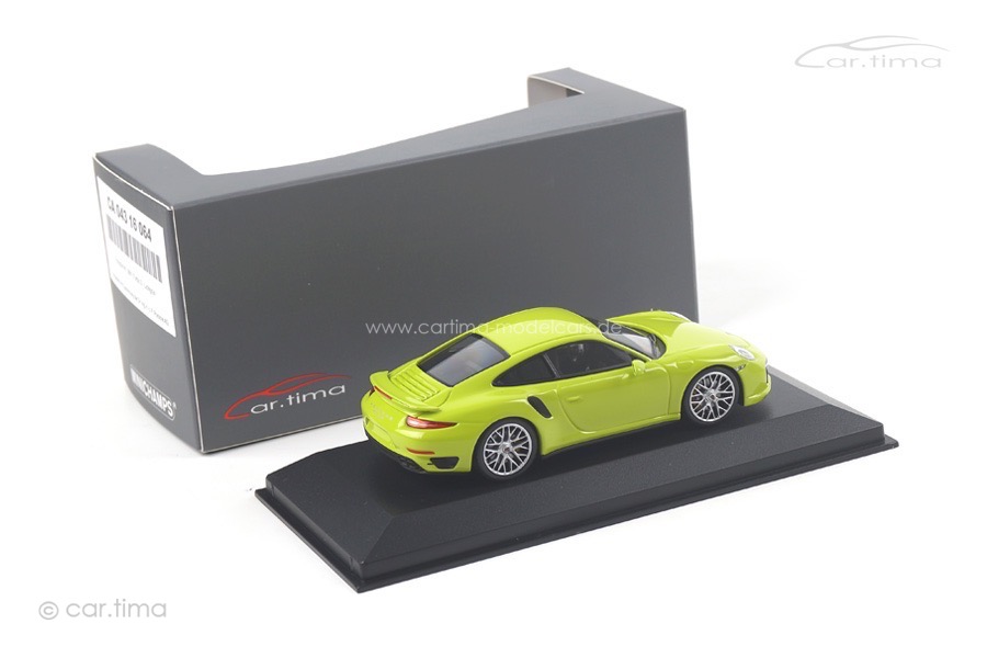 Porsche 911 (991) Turbo S Lichtgrün Minichamps 1:43 CA04316064