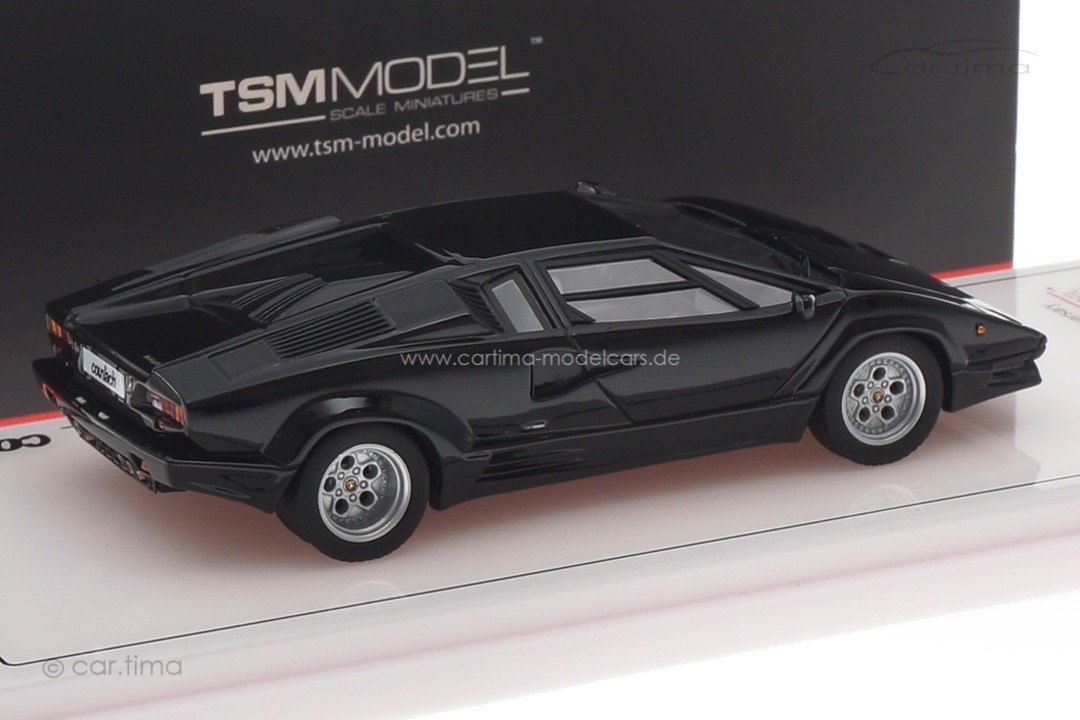 Lamborghini Countach 25th Anniversary Nero TSM 1:43 TSM430657