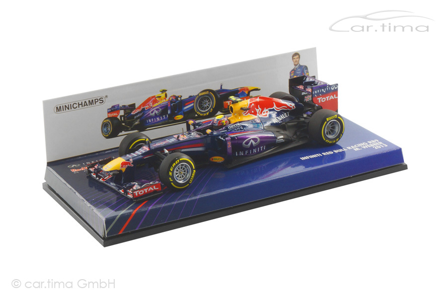 Infiniti Red Bull Racing RB9 GP 2013 Mark Webber Minichamps 1:43 410130002