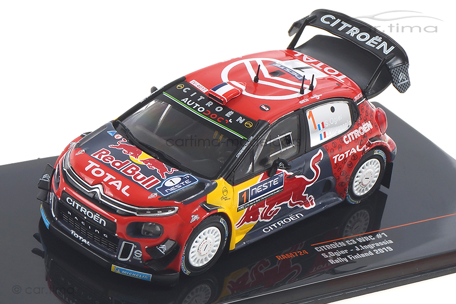 Citroen C3 WRC Rallye Finnland 2019 Ingrassia/Ogier IXO 1:43 RAM724