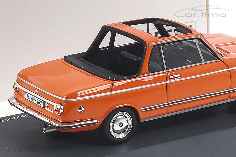 BMW 2002 Baur Cabrio orange Schuco 1:43 450908600