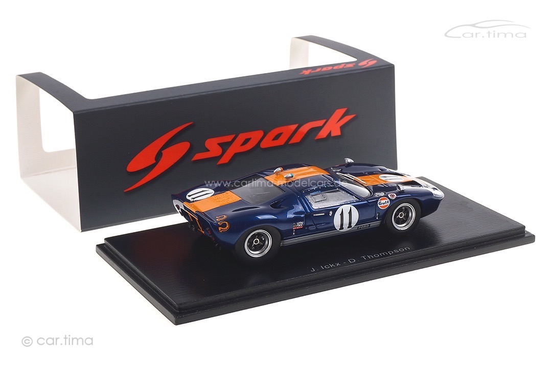 Ford GT40 6h Daytona 1967 Ickx/Thompson Spark 1:43 S4541