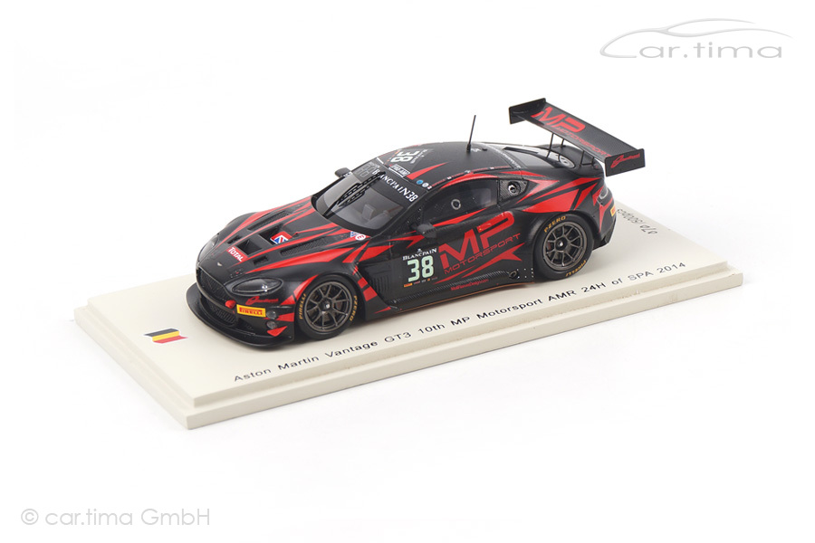 Aston Martin Vantage GT3 24h Spa 2014 Abra/Osborne/Poole/Turner Spark 1:43 SB076