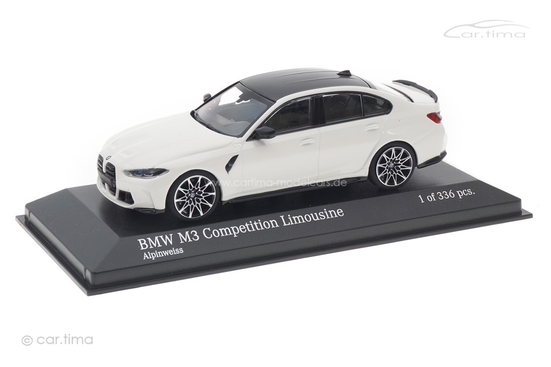 BMW M3 Competition (G80) Alpinweiß Minichamps 1:43 410020204