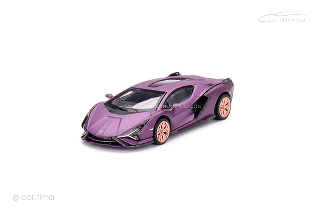 Lamborghini Sian FKP 37 Matte Viola SE30 HK Exclusive MINI GT 1:64 MGT00588-L