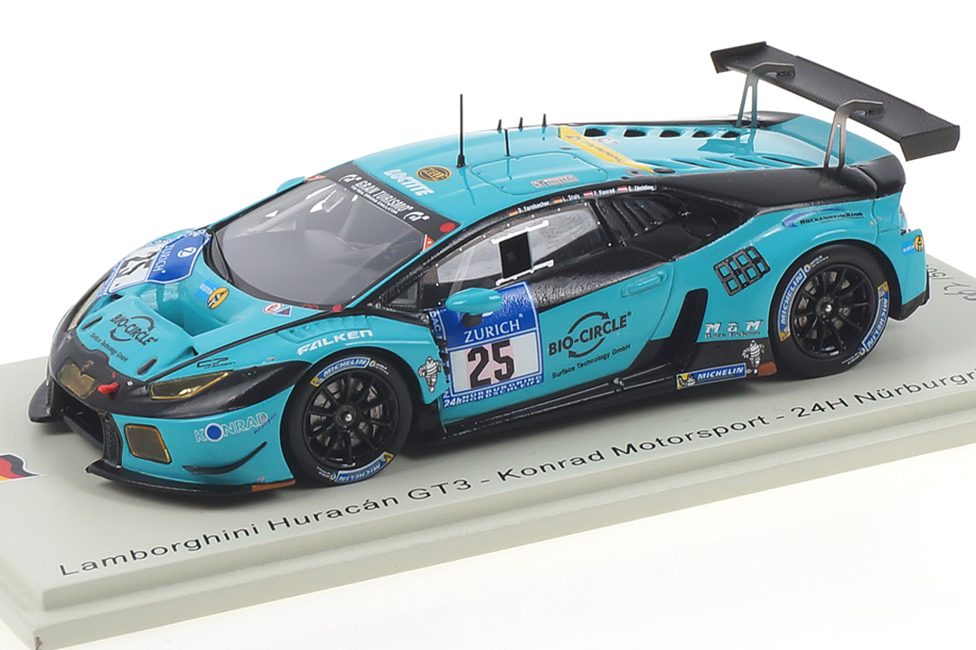 Lamborghini Huracán GT3 24h Nürburgring 2016 Farnbacher/Konrad/Stolz Spark 1:43 SG573