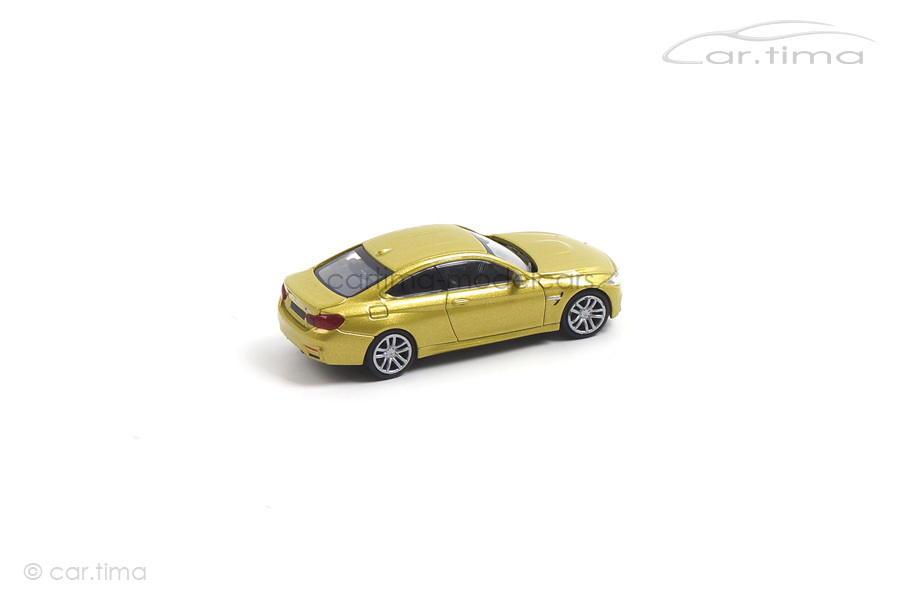 BMW M4 2015 gelb Minichamps 1:87 870027200