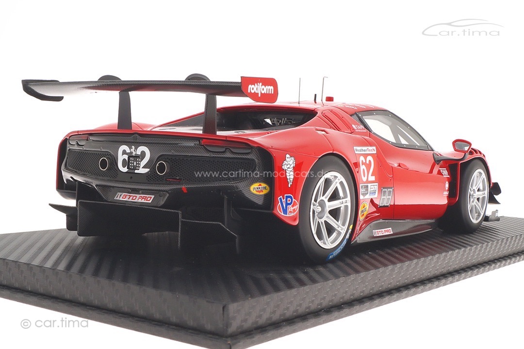 Ferrari 296 GT3 24h Daytona 2023 Calado/Rigon/Pier Guidi BBR 1:18 CS18001