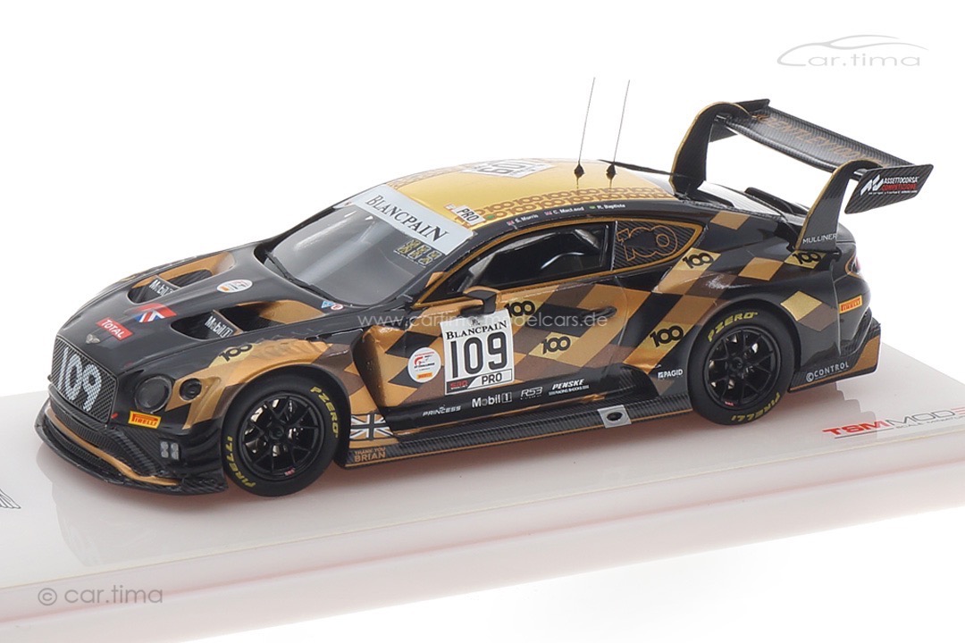 Bentley Continental GT3 24h Spa 2019 Baptista/MacLeod/Morris TSM 1:43 TSM430491