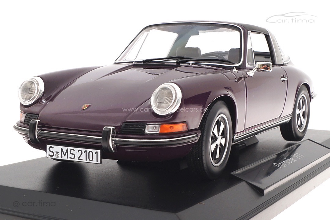 Porsche 911 Targa 1971 Aubergine Norev 1:18 187644