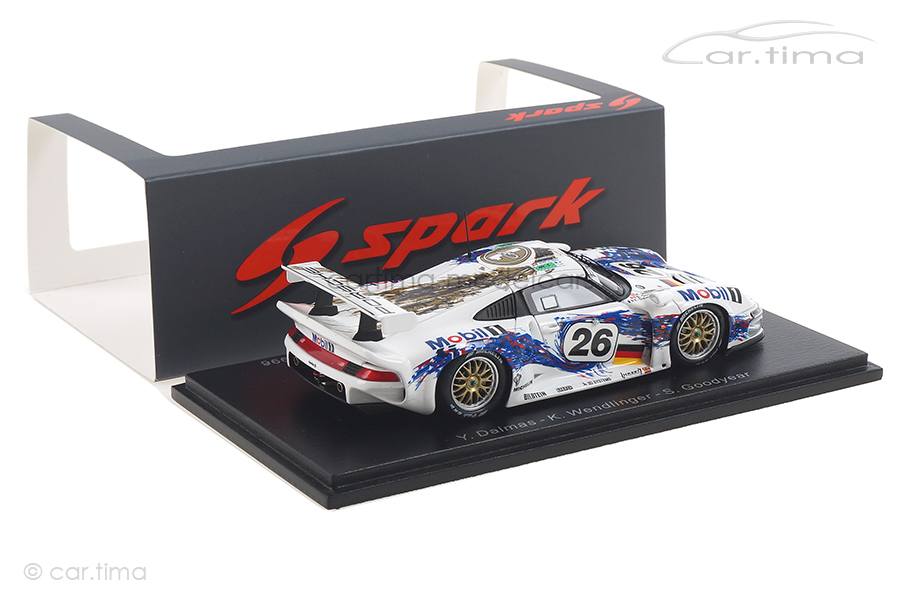 Porsche 911 GT1 24h Le Mans 1996 Dalmas/Goodyear/Wendlinger Spark 1:43 S5603